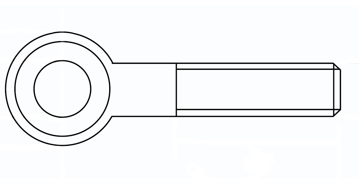 DIN 444 B Болты откидные