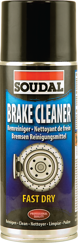Аерозоль Brake Cleaner для очищення гальмівної системи SOUDAL