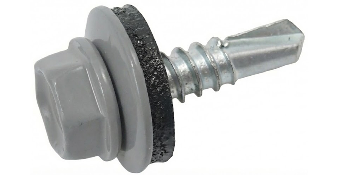 Саморіз 4,8х19 для покрівлі з свердлом TEX-HF RAL7004 М