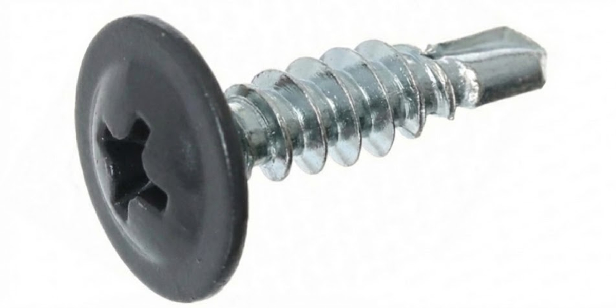 Саморез 4,2х19 по металлу со сверлом DIN7504T RAL7024 01 К