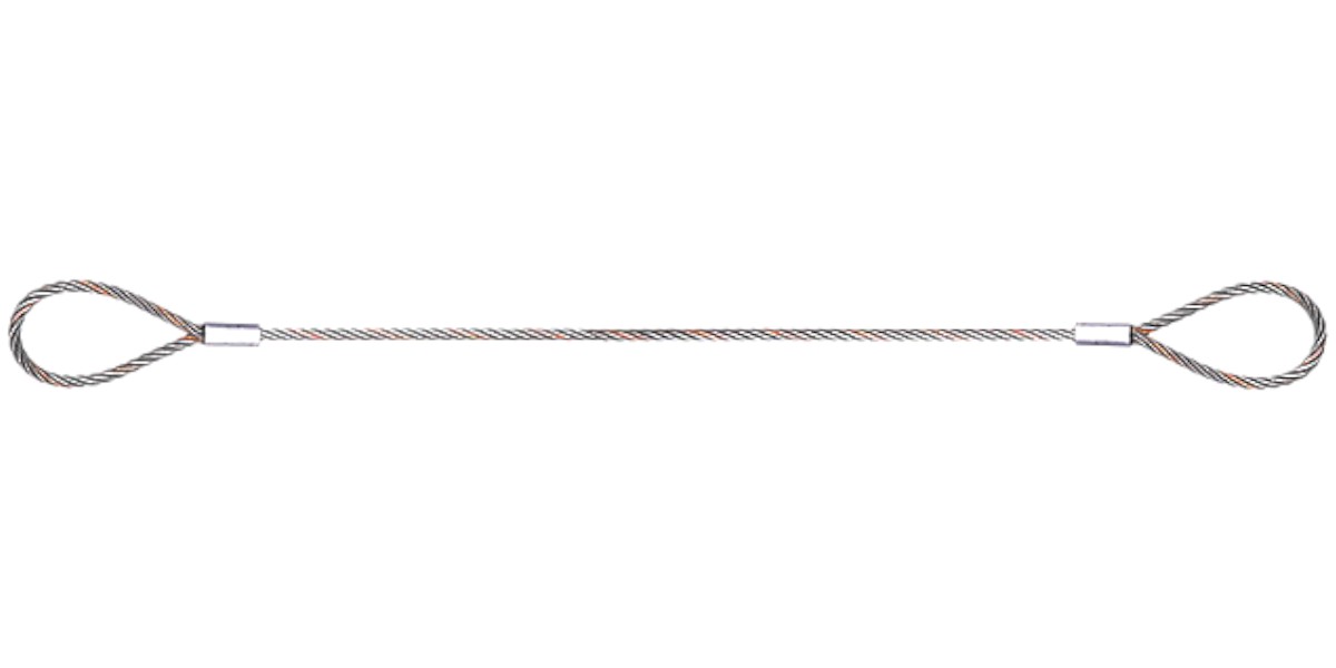 Строп 10т 9м канатний петльовий втулка 33мм Steelfix