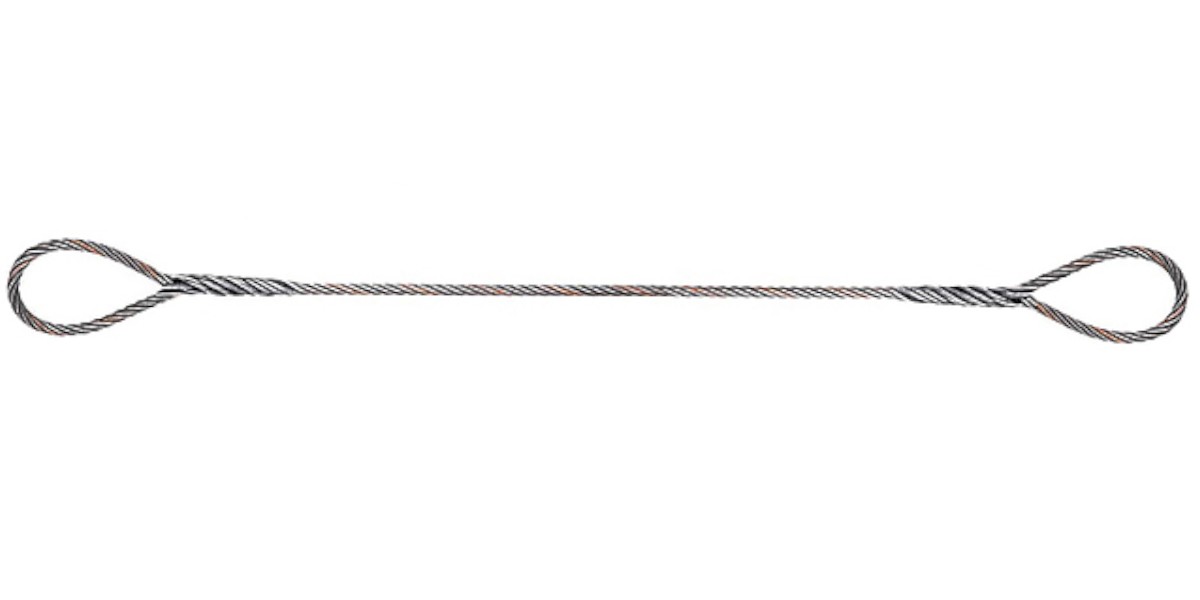 Строп 0,32т 2м канатний петльовий заплетений 6,2мм Steelfix