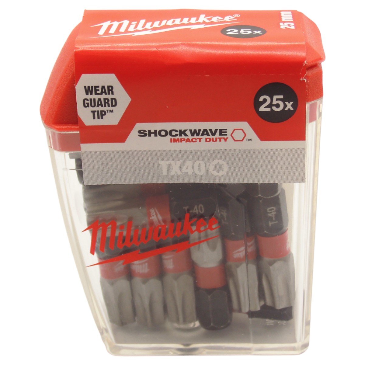 Біта TX40х25мм IMPACT SHOCKWAVE MILWAUKEE