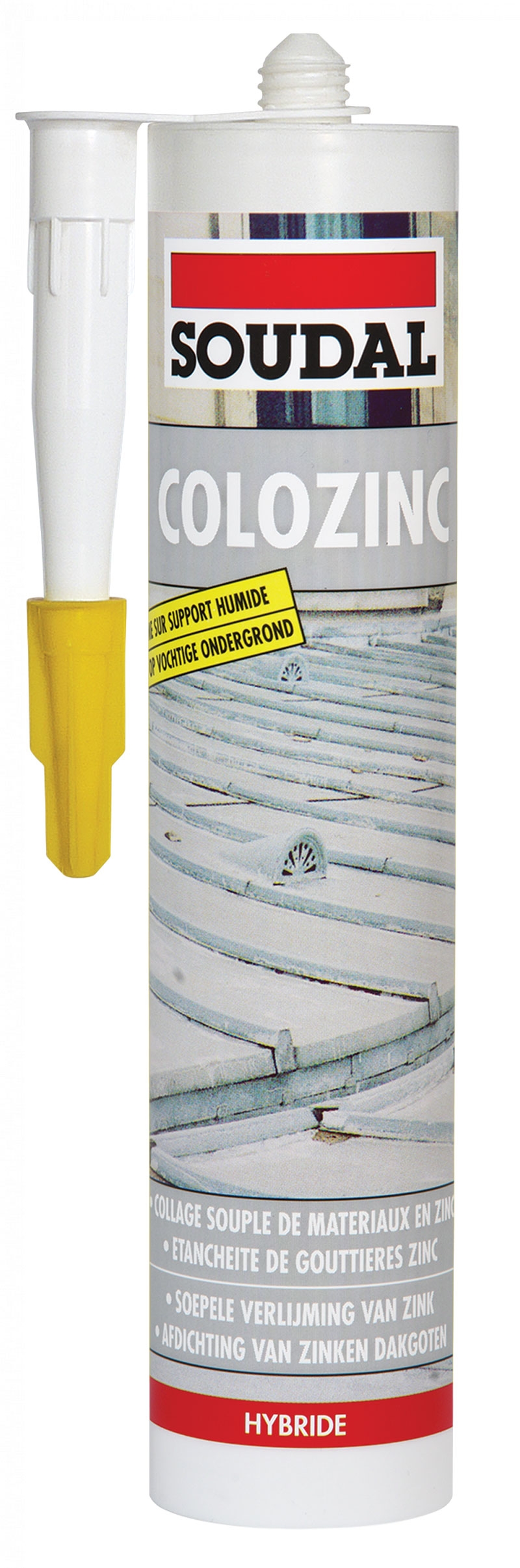 Клей-герметик для металочерепиці Colozinc, SOUDAL